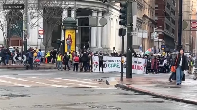 SF pro-Palestinian protest 