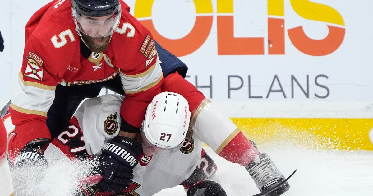 Panthers conquer Senators 3-2 and bounce into 1st position in East Panthers conquer Senators 3-2 and bounce into 1st position in East