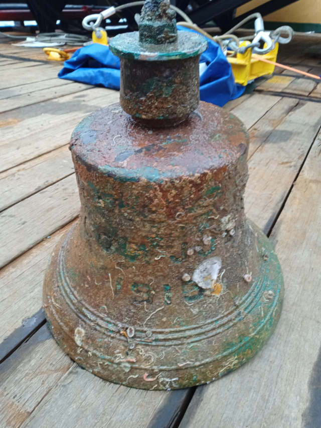 Ship's bell from SS Rose Castle  When World War II Came to Bell