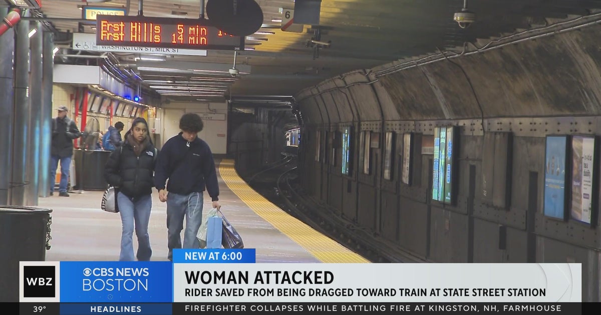 Man arrested at MBTA station after allegedly pushing woman toward ...