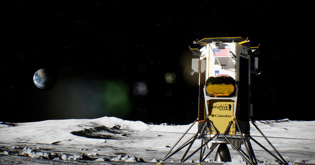 De eerste Amerikaanse maanlanding sinds 1972 zal vandaag plaatsvinden, terwijl het ruimtevaartuig het maanoppervlak nadert