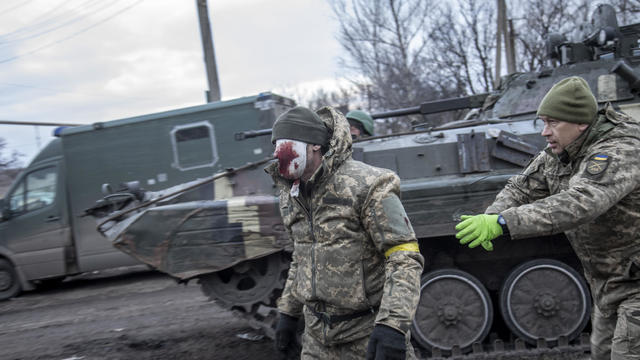 Military mobility on Ukraine's Avdiivka frontline 