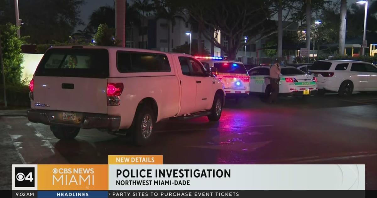 Police Investigation In Nw Miami Dade Cbs Miami