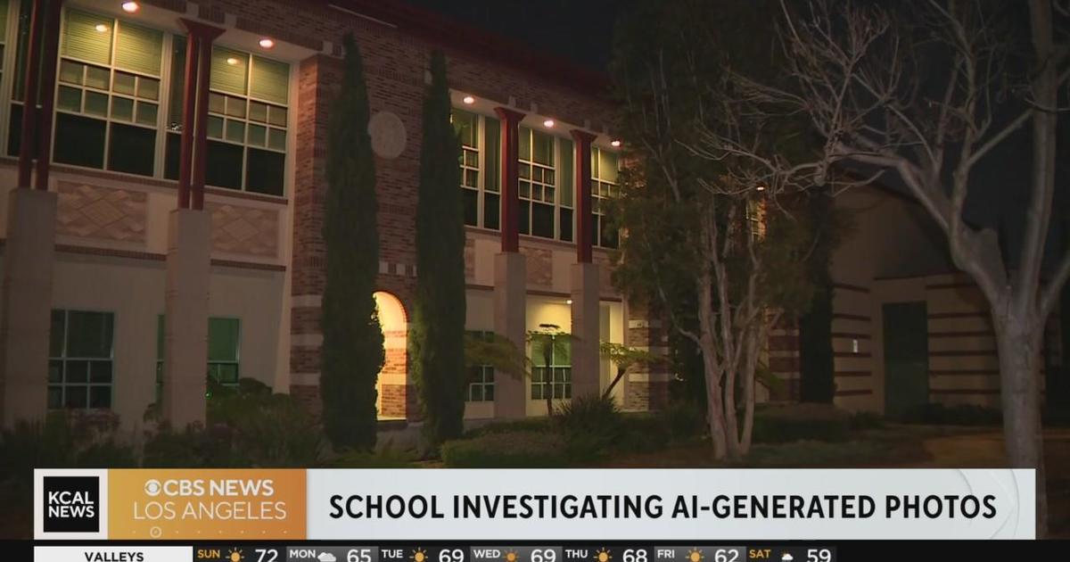 Beverly Vista Middle School investigating AI-generated nude photos - CBS Los Angeles