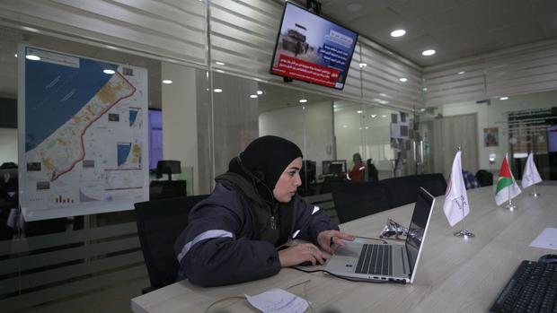 Palestinian Red Crescent call center 