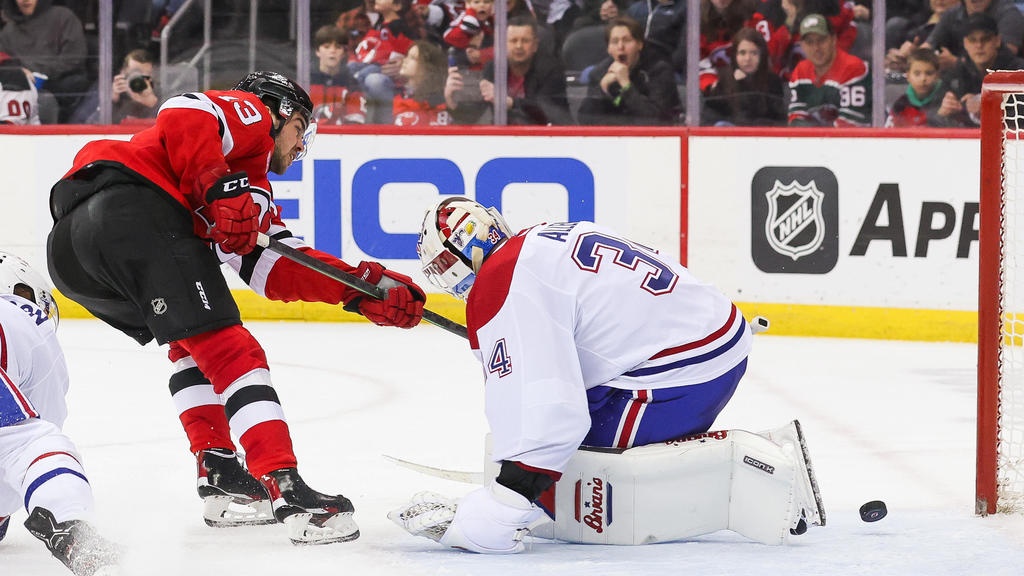 Hischier scores power-play goal to break tie, leads Devils over
Canadiens