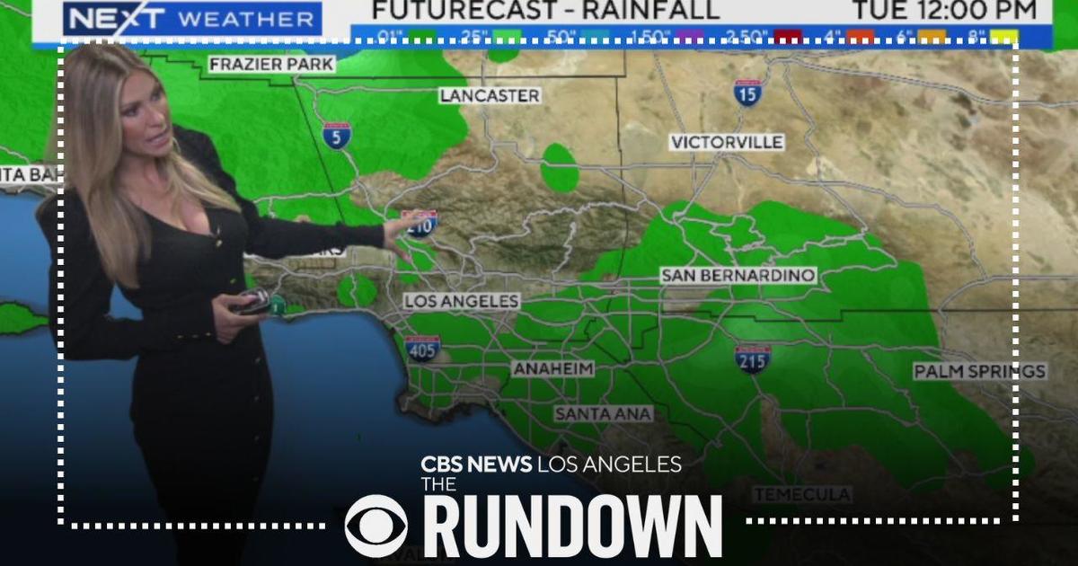 Rain into tomorrow, Pacific Palisades landslide concerns, Biden