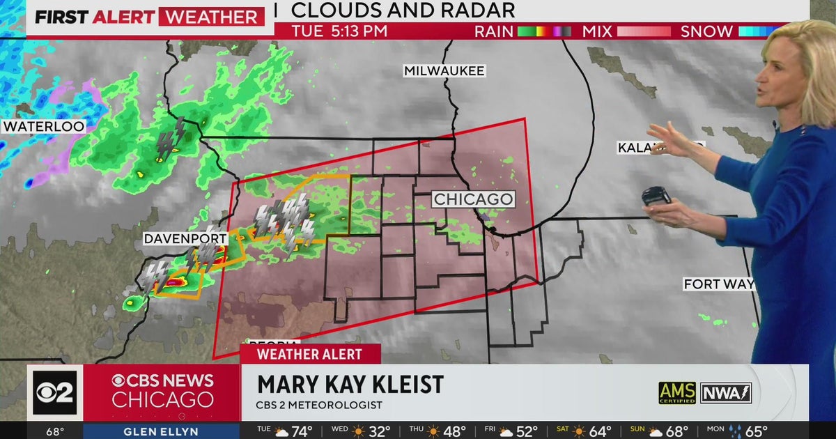 Dangerous storms coming to Chicago area with cold front - CBS Chicago