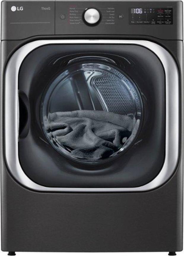 LG 9.0 Cu. Ft. Stackable Smart Electric Dryer 