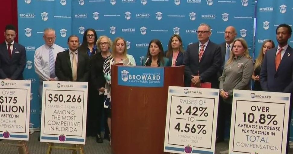Broward teachers anticipating pay back increase thanks to college district’s vote on new contracts Broward teachers anticipating pay back increase thanks to college district’s vote on new contracts