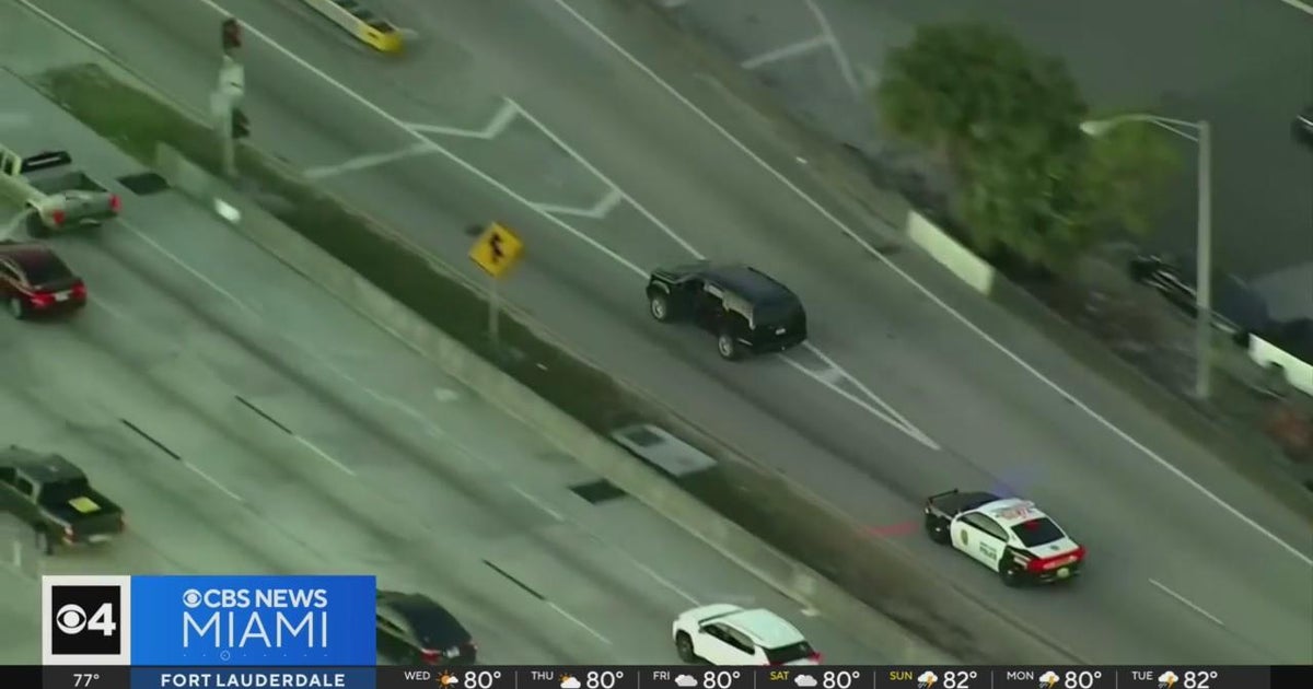Two county law enforcement chase finished at Miami Intercontinental Airport, driver in custody Two county law enforcement chase finished at Miami Intercontinental Airport, driver in custody