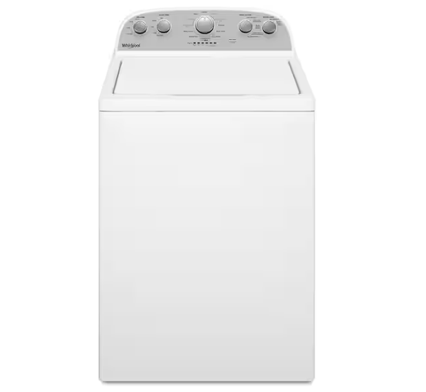 Whirlpool 3.9 cu. ft. High Efficiency White Top Load Washing Machine with Soaking Cycles