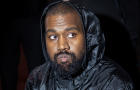 Kanye West attends the Marni fashion show during Milan Fashion Week on Feb. 23, 2024, in Milan, Italy. 