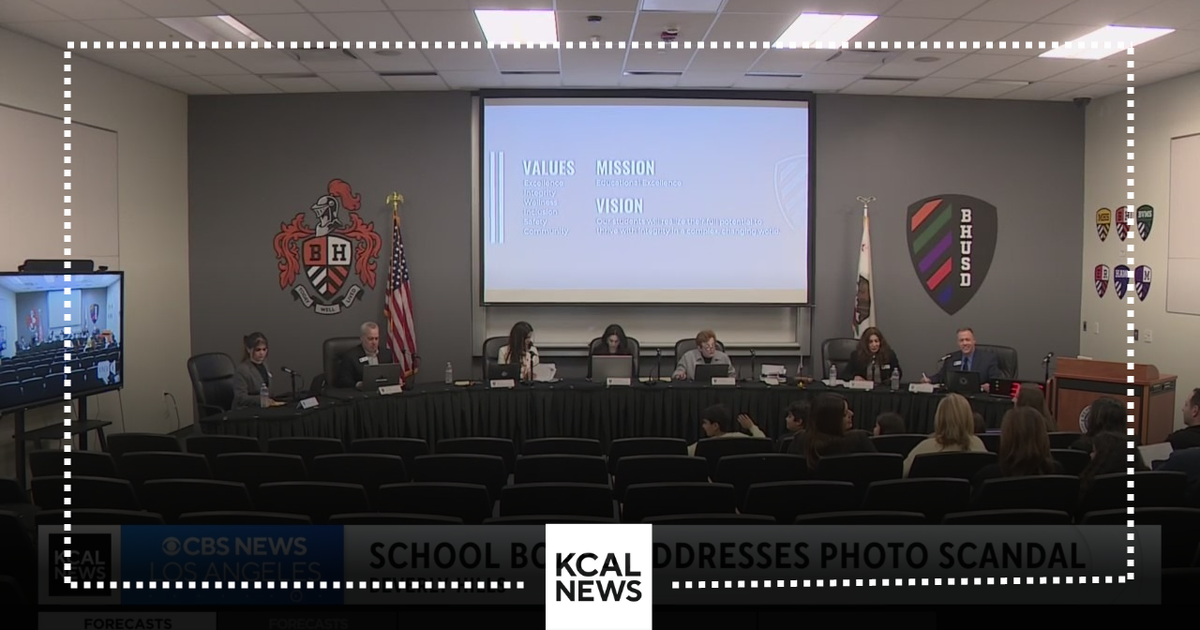 Beverly Hills school district addresses AI-generated nude photo scandal - CBS Los Angeles