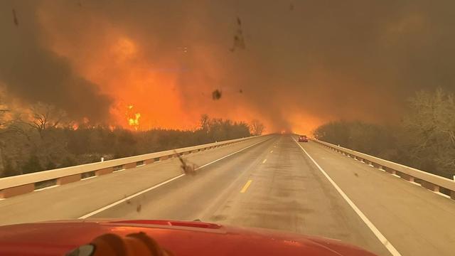 Wildfires burn and prompt evacuations in Texas 