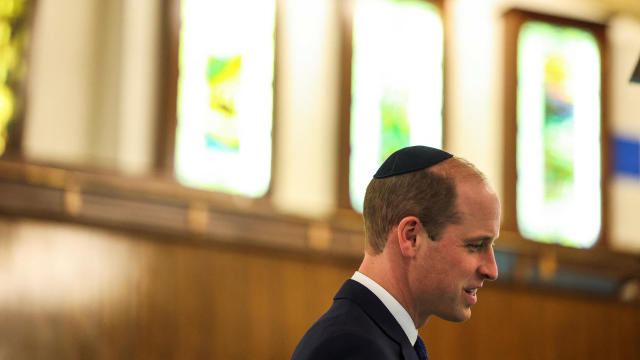 The Prince Of Wales Visits The Western Marble Arch Synagogue 