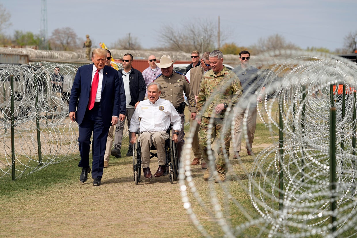 Biden and Trump deliver different messages in person on the same day at ...