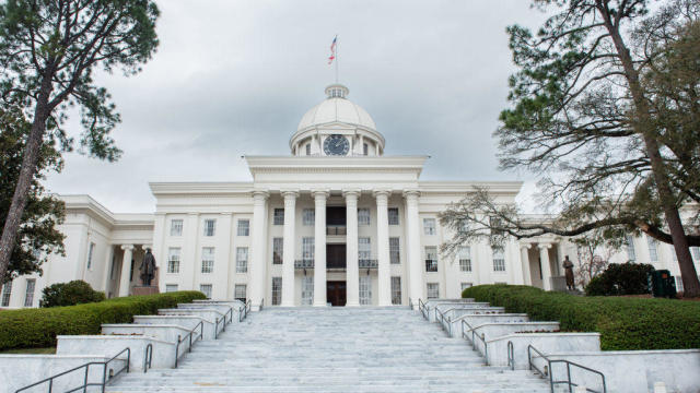 The Alabama State Capitol in Montgomery, Alabama, on Wednesday, Feb. 28, 2024. 
