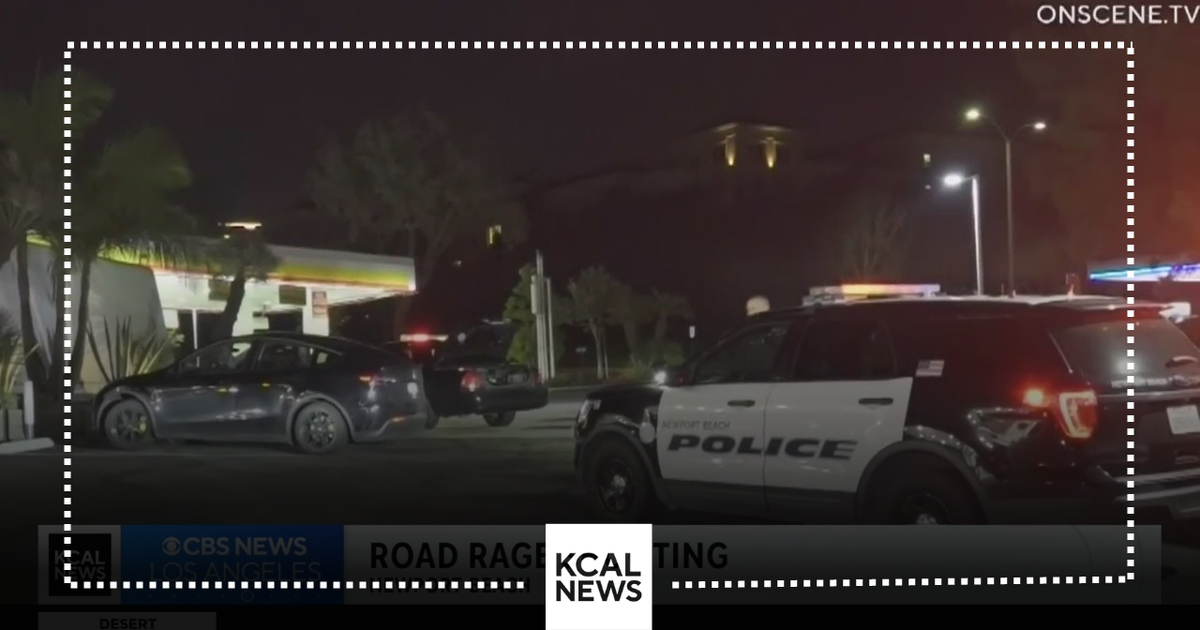 Road rage shooting leaves one hospitalized in Newport Beach - CBS Los ...