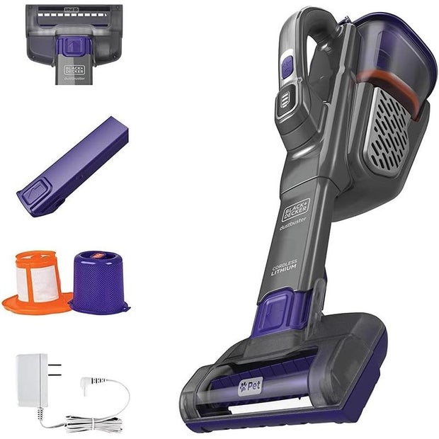 Black+Decker AdvancedClean+ Cordless Pet handheld vacuum