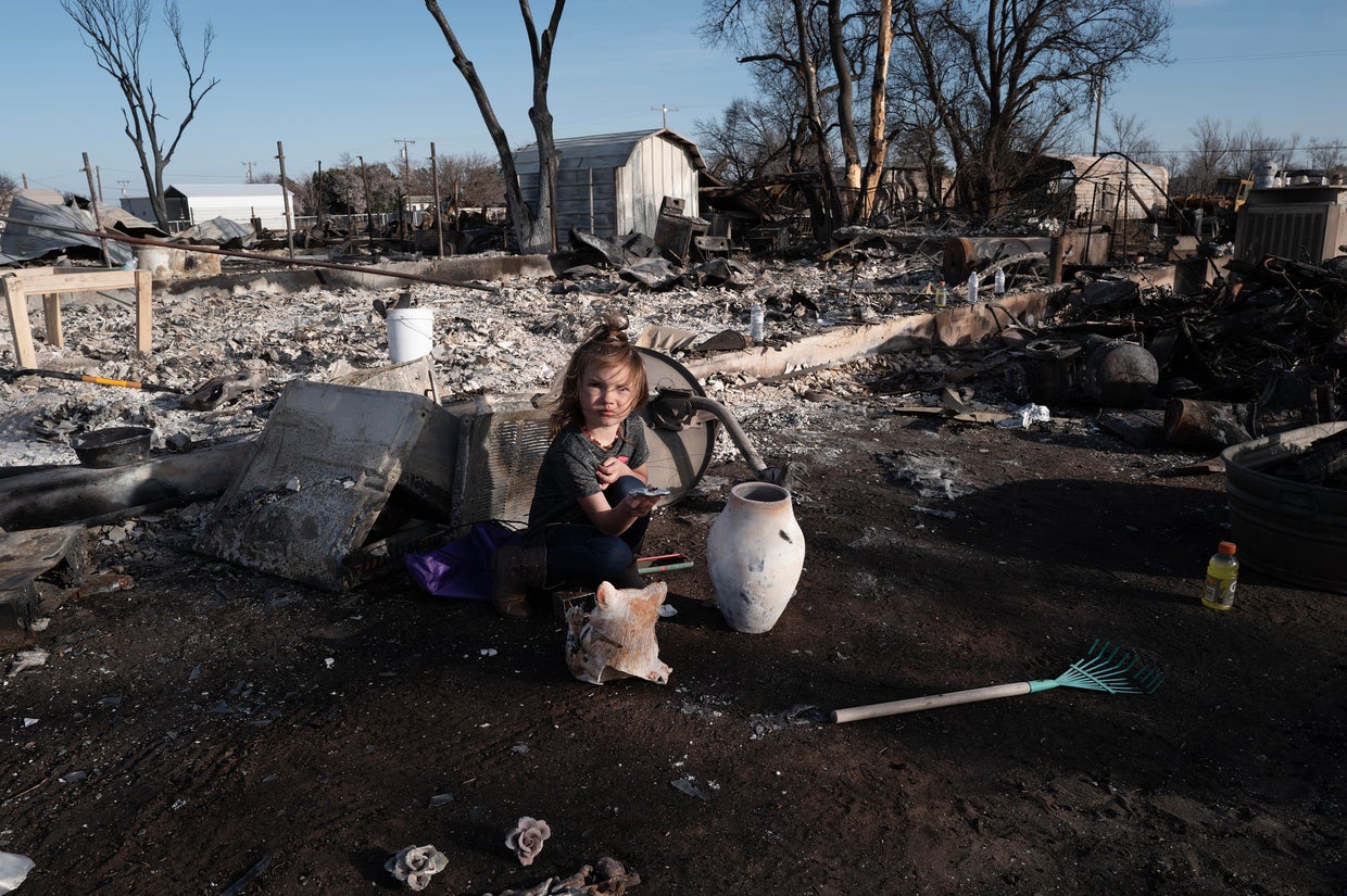 Largest Wildfire In Texas History Sweeps Across Panhandle 