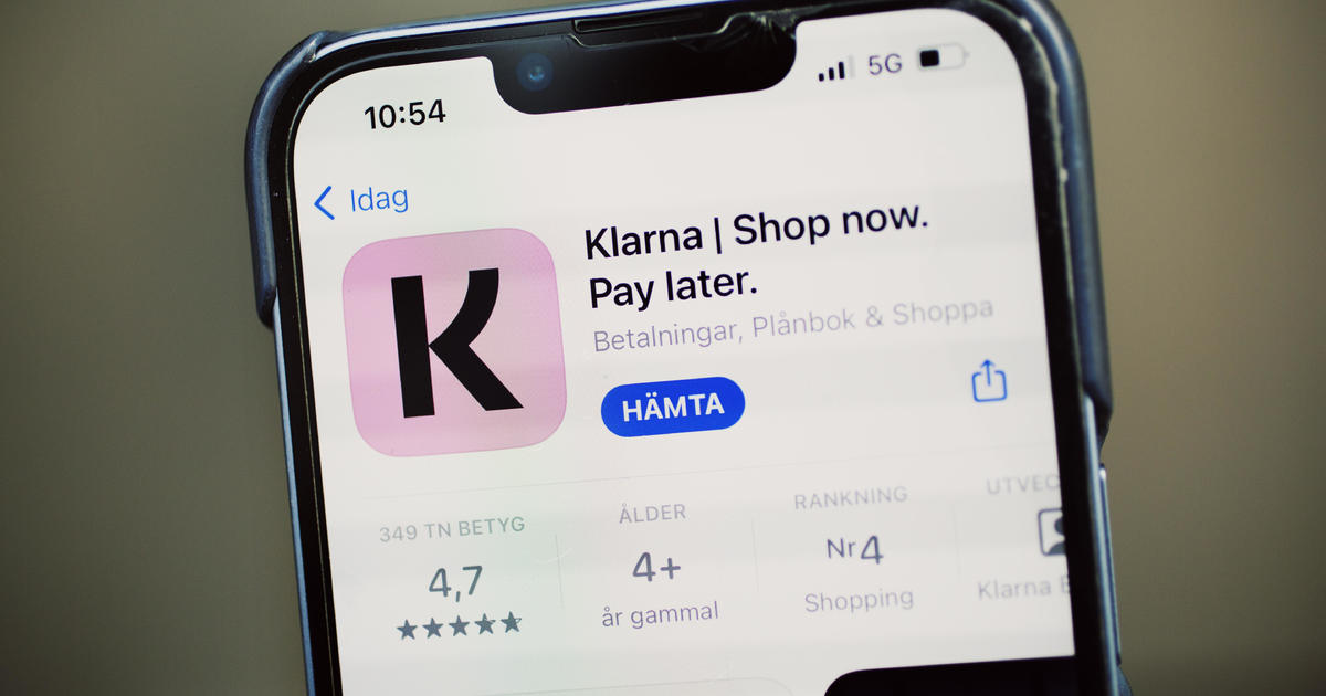 Финтех компанията Klarna която управлява транзакциите за електронна търговия за