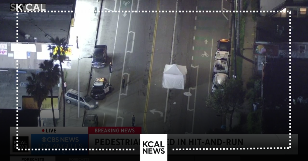 Pedestrian killed by hit-and-run driver in South LA - CBS Los Angeles