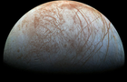 Europa, one of Jupiter's moons 