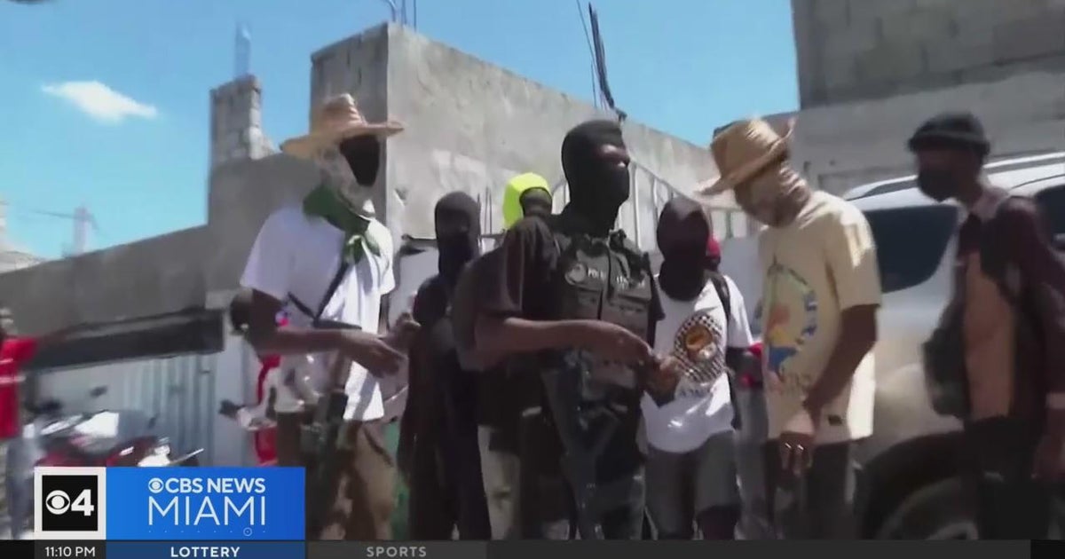 South Florida Haitian diaspora rally for end of violence in homeland - CBS Miami