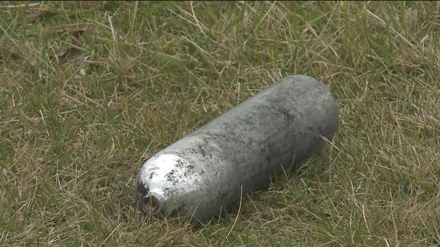Butane canisters from Clinton Township industrial fire must be turned over to bomb squad 