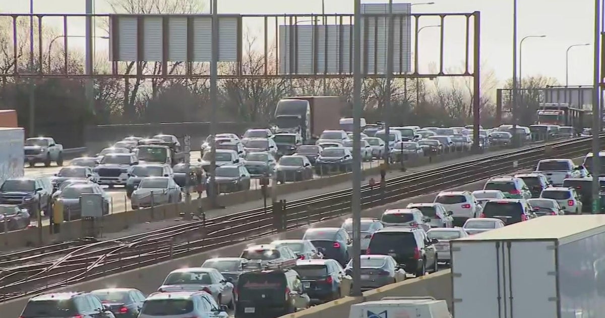 Phase two of Kennedy Expressway reconstruction begins Monday - CBS Chicago