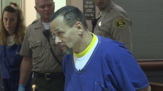 Monica Sementilli and Robert Baker in court.