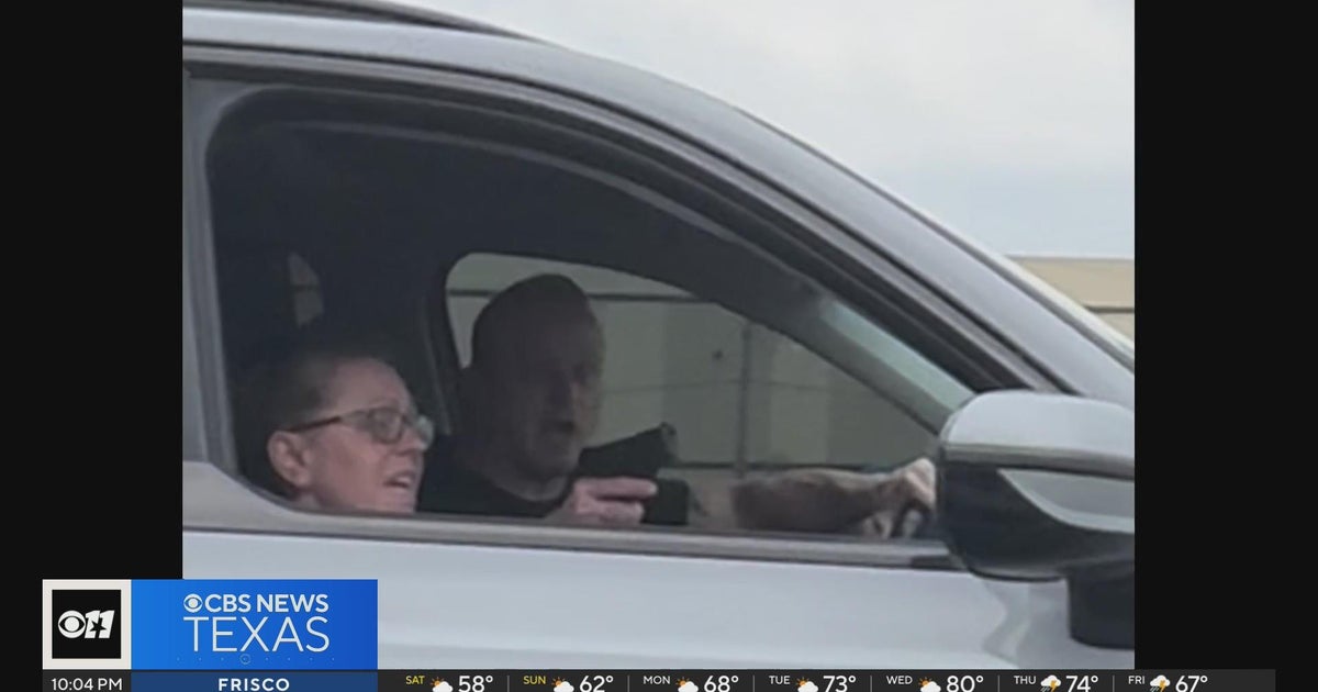 Road rage victim speaks out after incident in Fort Worth - CBS Texas