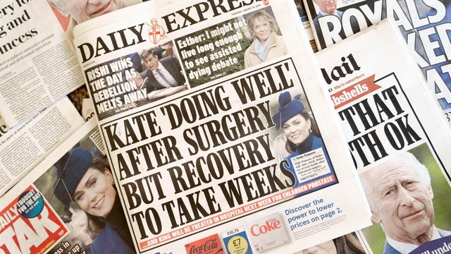 First photo of Princess Kate since surgery released on Britain's Mother's Day, but questions swirl