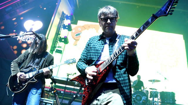 Weezer Performs At A VIP Dinner Party Hosted By iHeartMedia And MediaLink At Zouk Nightclub At Resorts World In Las Vegas During The Consumer Electronics Show 