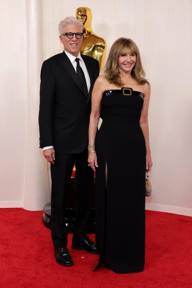 Ted Danson and Mary Steenburgen attend the 96th Annual Academy Awards
