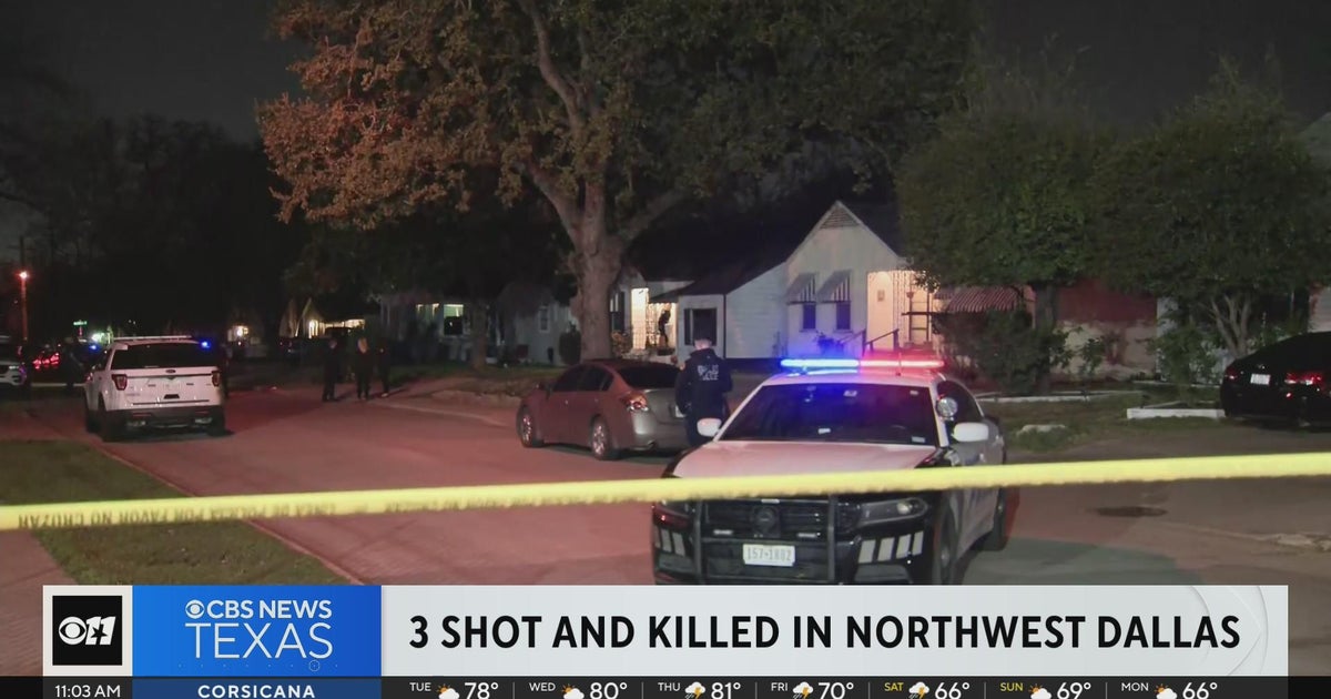 Police continue investigation after 3 were fatally shot in Dallas - CBS ...