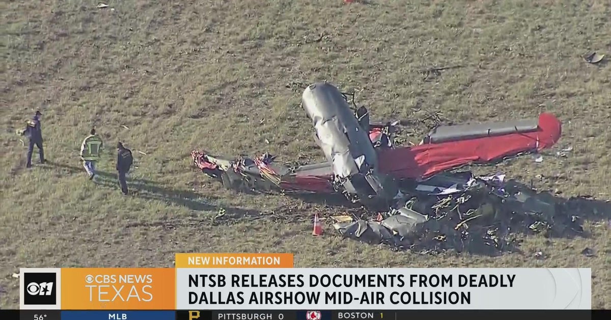 NTSB releases new documents from deadly airshow collision - CBS Texas