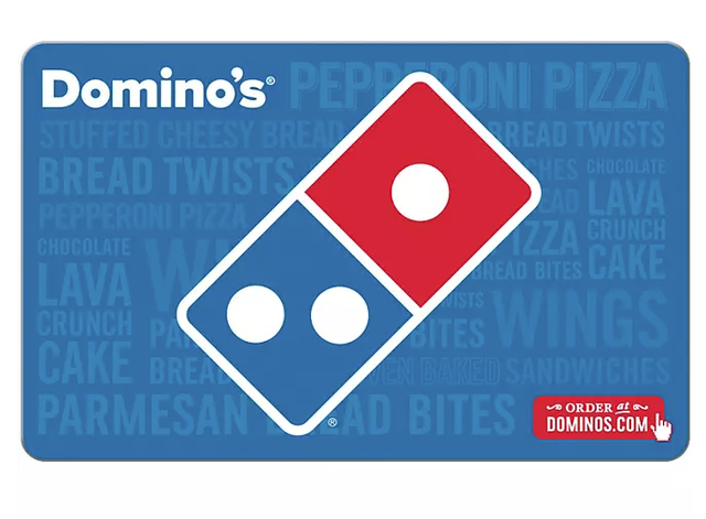 Domino's $100 Gift Card Multi-Pack 4 x $25 