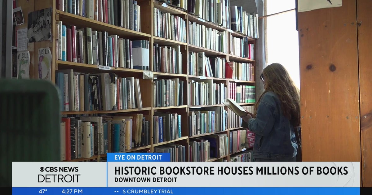 Historic Detroit bookstore houses millions of books CBS Detroit