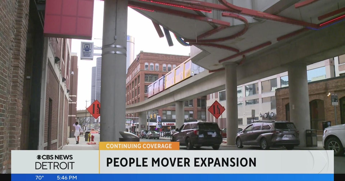 Detroit People Mover looking at potential expansion - CBS Detroit