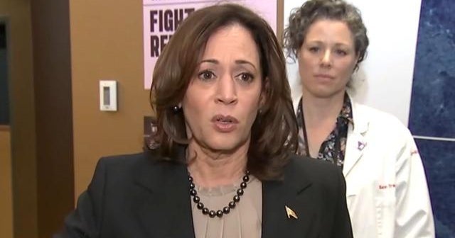 Kamala Harris visits Planned Parenthood in Minnesota - CBS News