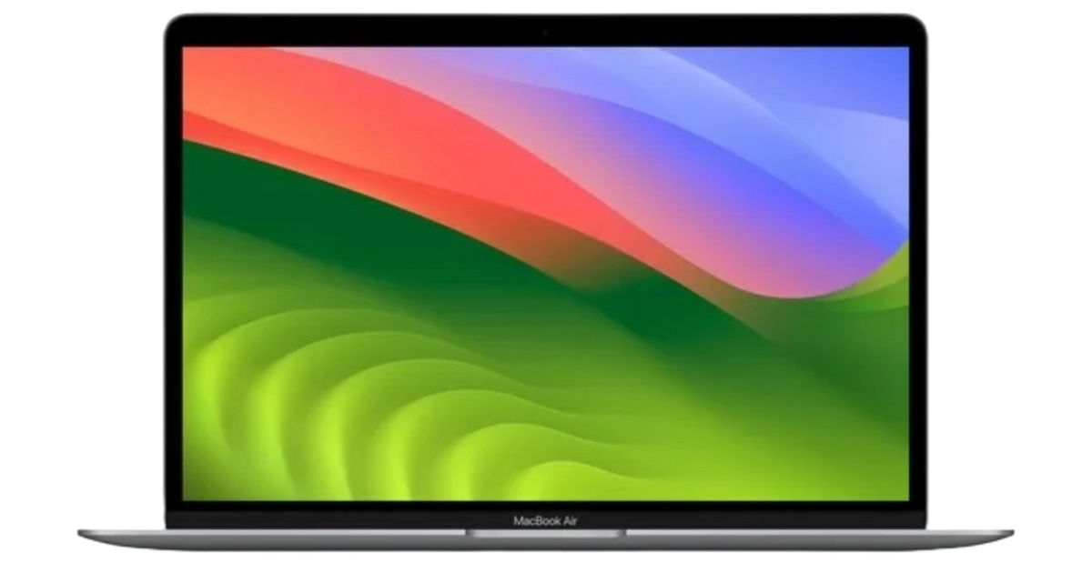 Модел: Apple MacBook Air | Процесор: M1 (8-ядрен CPU, 7-ядрен