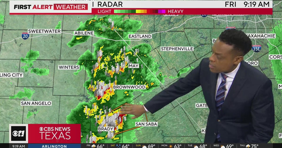 Severe weather threat low, but showers still scattered across North ...