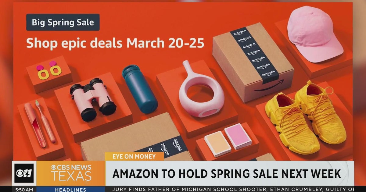 Amazon to hold spring sale next week - CBS Texas