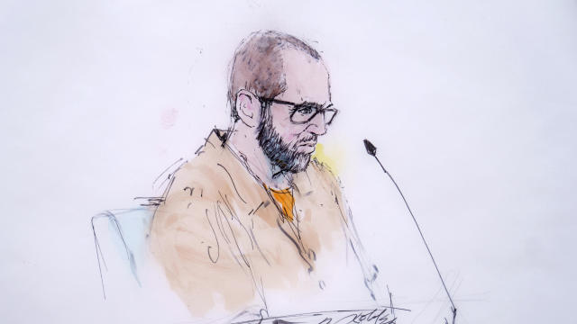 Court sketch of Alexander Smirnov, an FBI informant in Hunter Biden case 