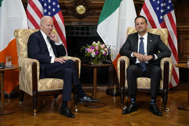 Biden faces Irish backlash over Israel-Hamas war ahead of St. Patrick's Day event with Ireland's leader