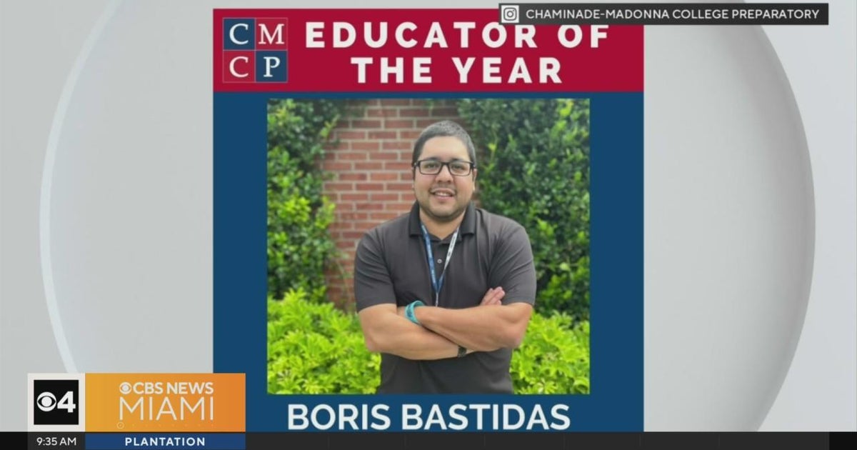 Chaminade-Madonna teacher Boris Bastidas arrested after allegations of having sex with student - CBS Miami