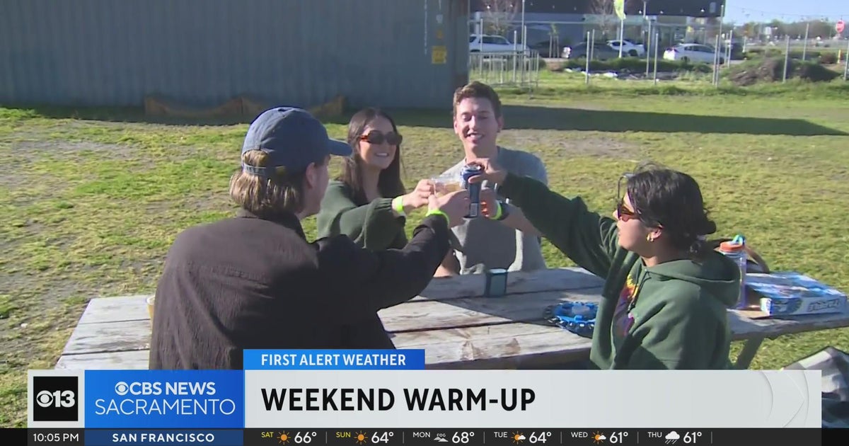 Sacramento to see weekend warm-up ahead of first day of spring