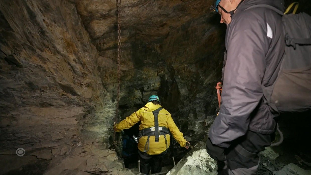 Abandoned slate mine in Wales now world's deepest hotel - CBS News